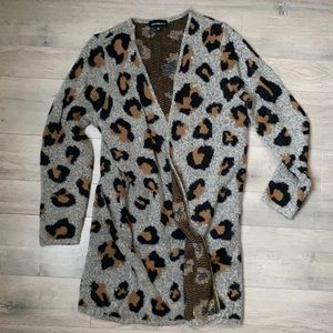 Leopard cardigan
